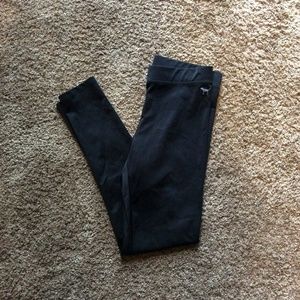 Victorias Secret Pink All Black Workout Legging